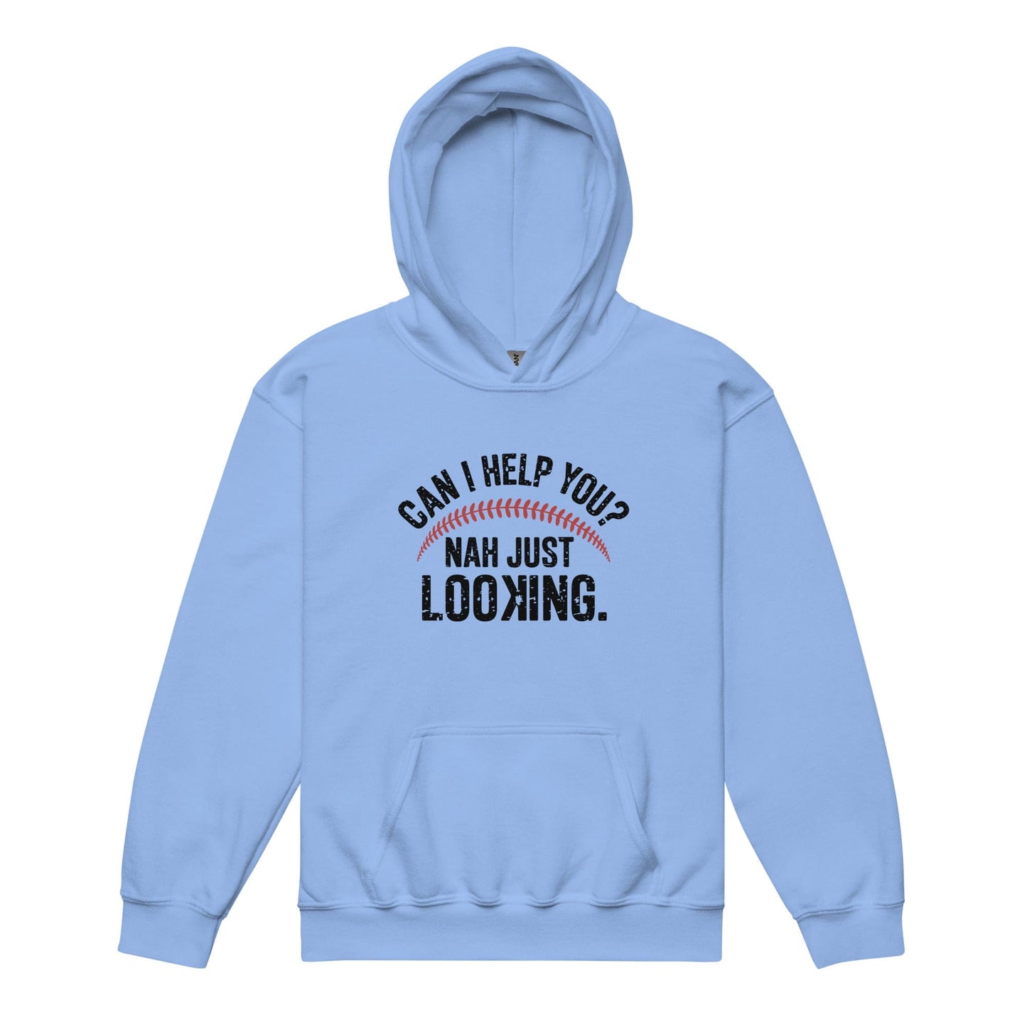 SA Apparel Youth Hoodie Carolina Blue / S Can I Help You? Nah Just Looking - Youth Hoodie