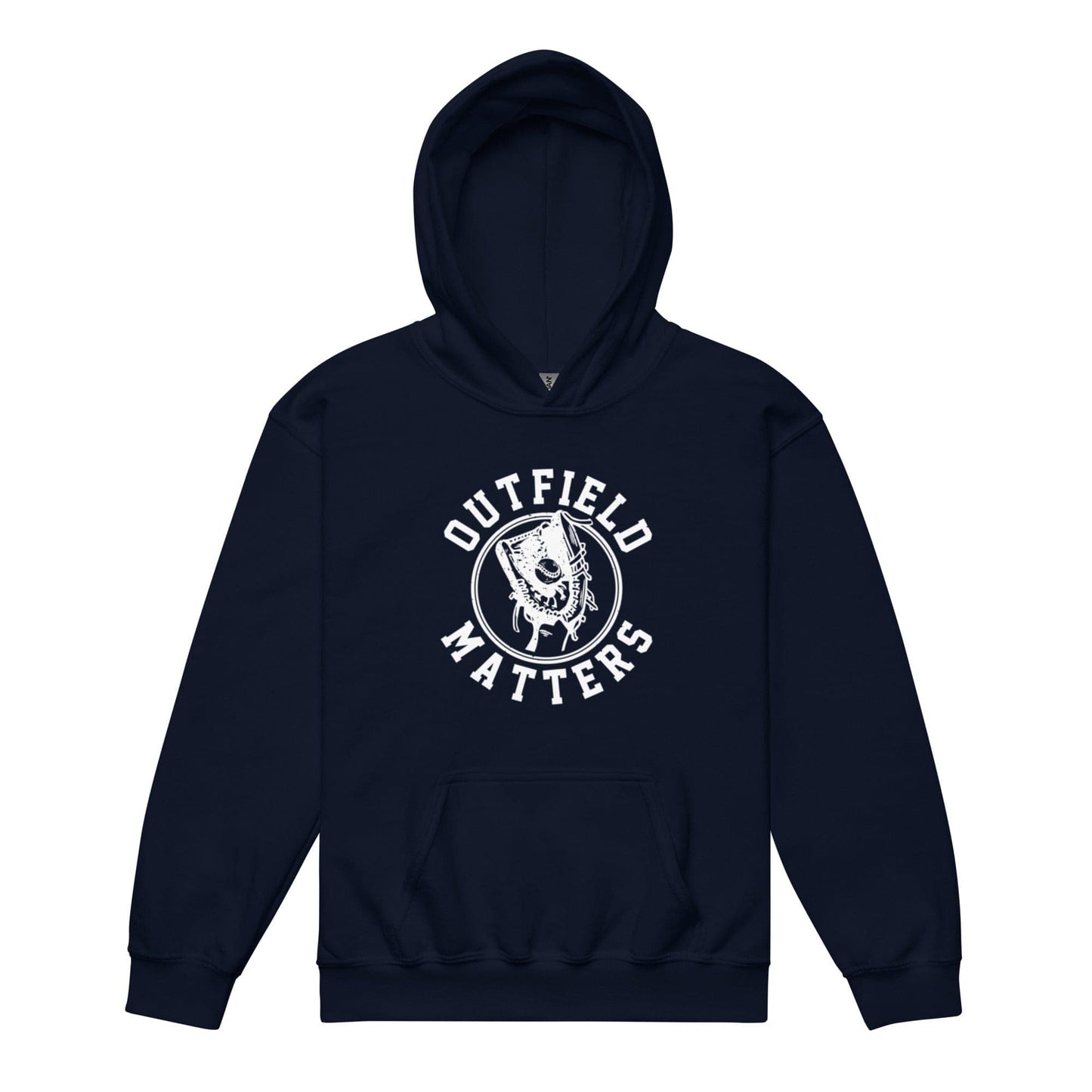 SA Apparel Navy / S Outfield Matters - Youth Hoodie