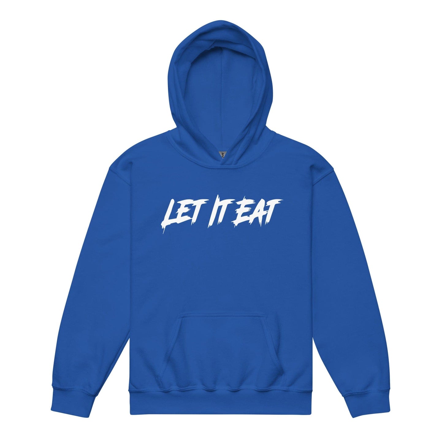 SA Apparel Royal / S Let it Eat - Youth Hoodie
