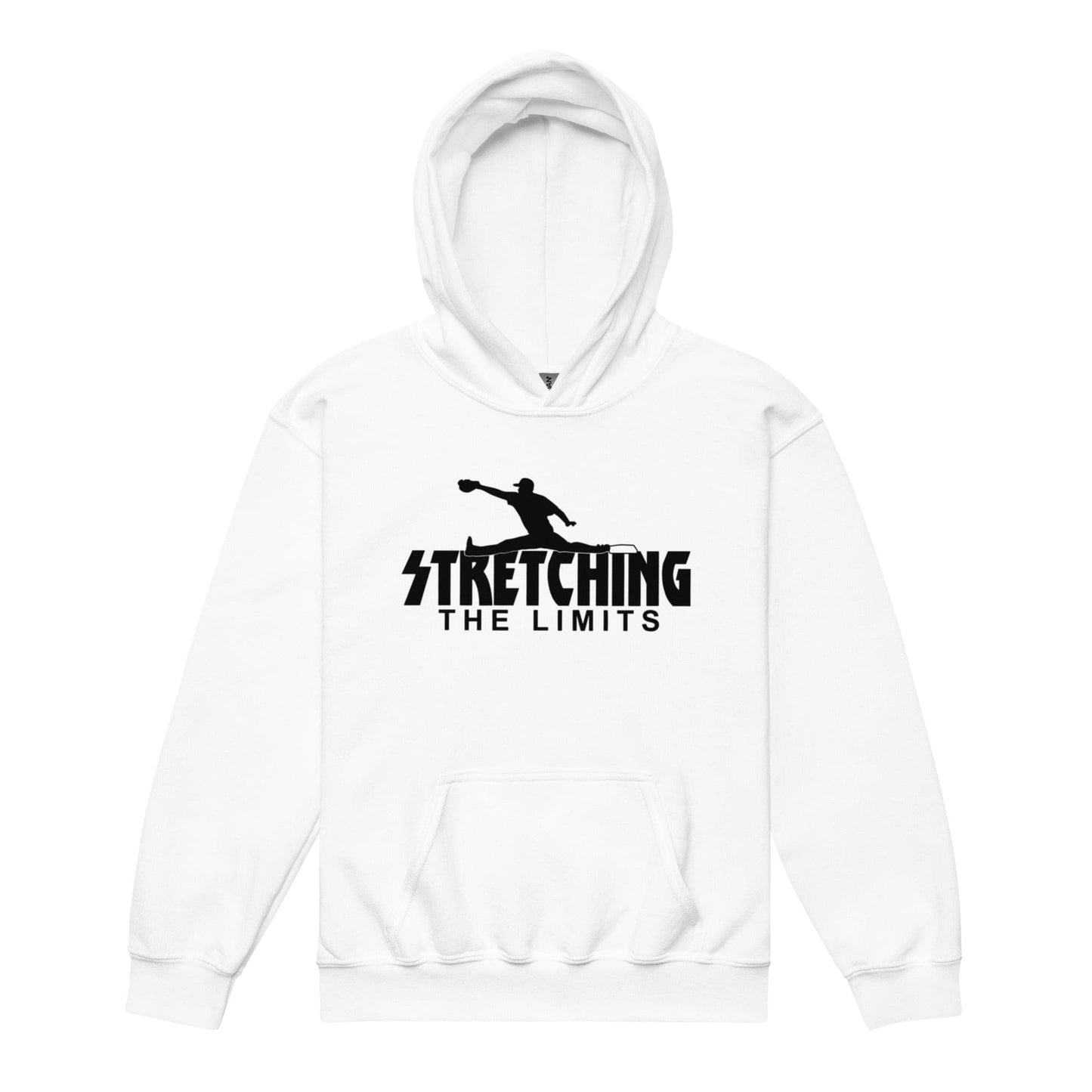 SA Apparel White / S Stretching The Limits - Youth Hoodie