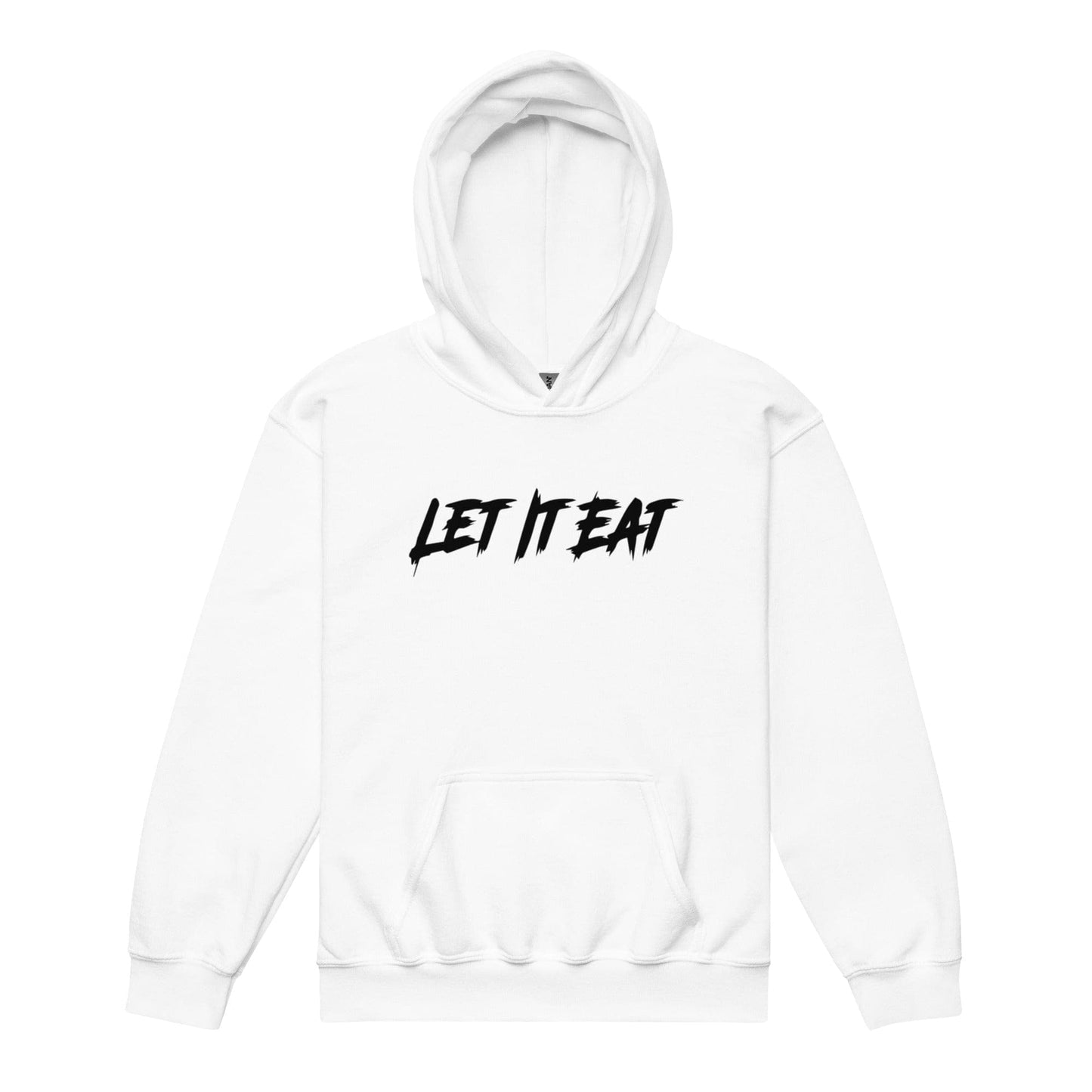 SA Apparel White / S Let it Eat - Youth Hoodie
