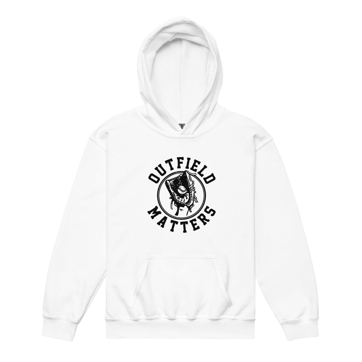 SA Apparel Youth Hoodie White / S Outfield Matters - Youth Hoodie