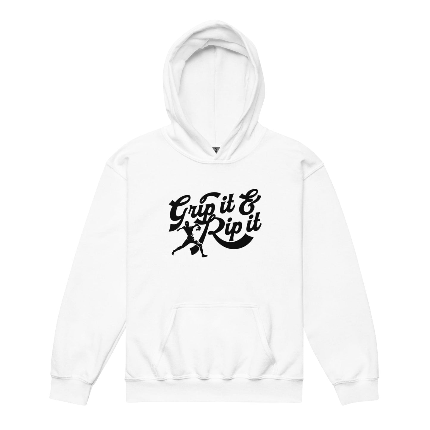 SA Apparel Youth Hoodie White / S Grip It And Rip It - Youth Hoodie