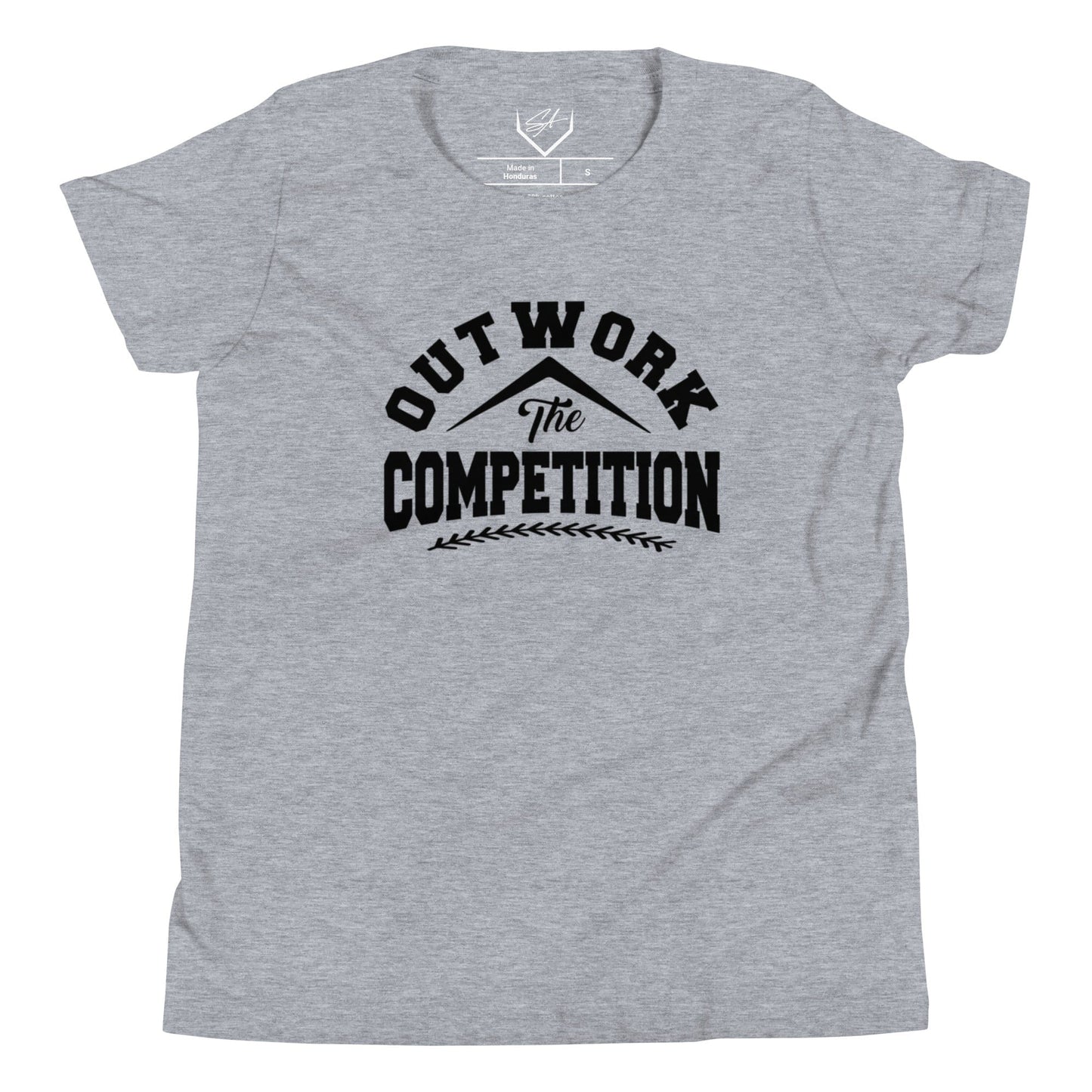 SA Apparel Youth Tee Light Grey / S Outwork The Competition - Youth Tee