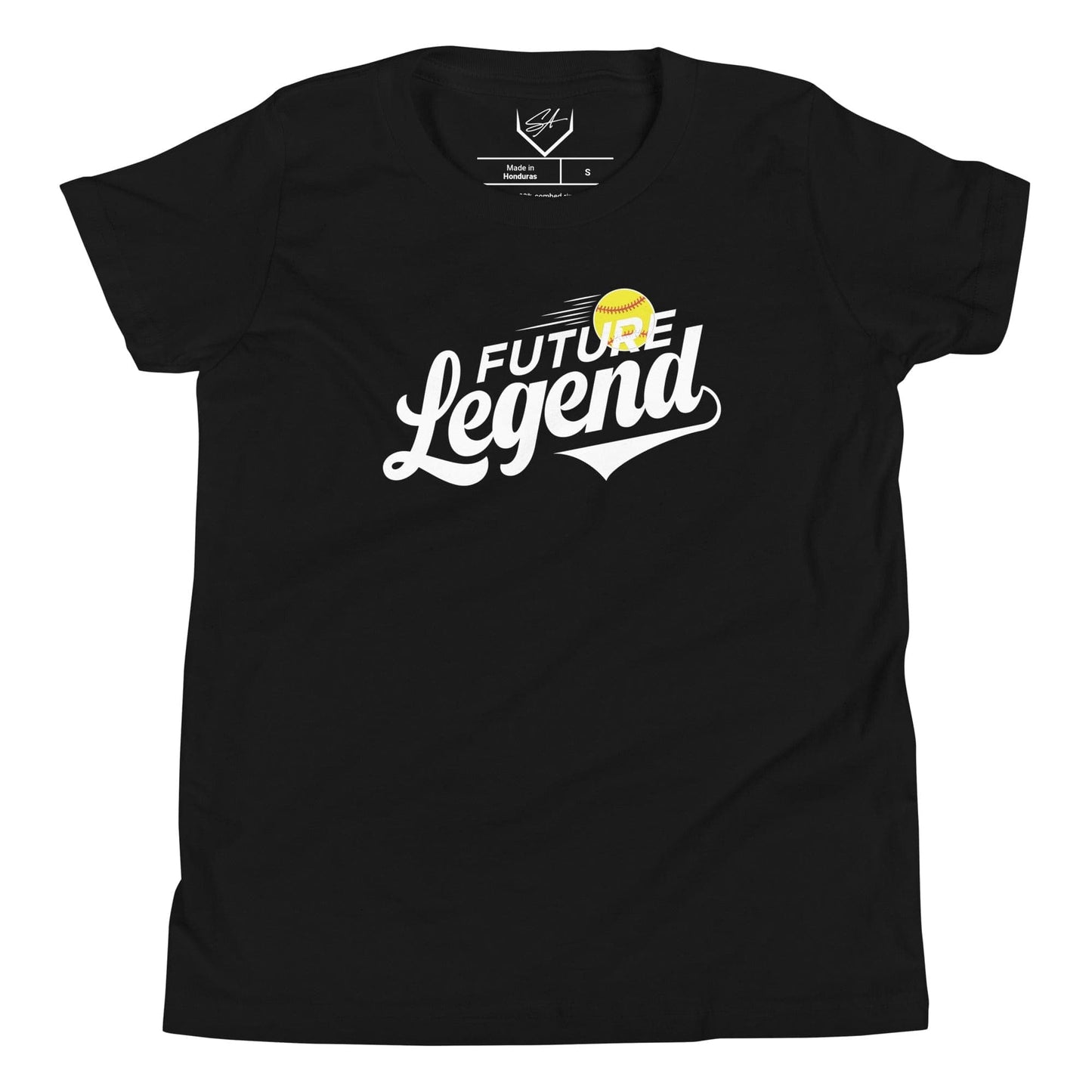 SA Apparel Black / S Future Legend Softball - Youth Tee
