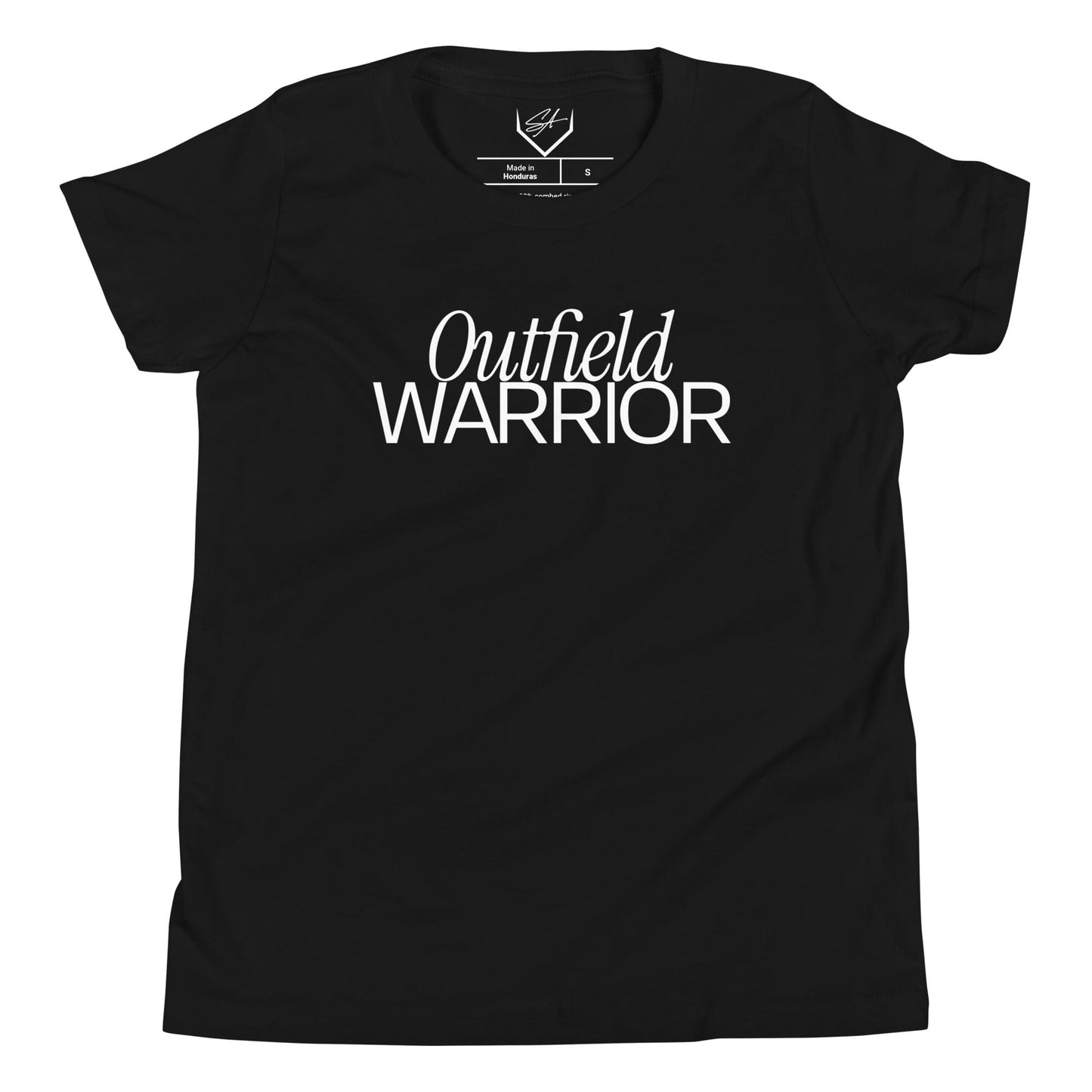 SA Apparel Youth Tee Black / S Outfield Warrior - Youth Tee