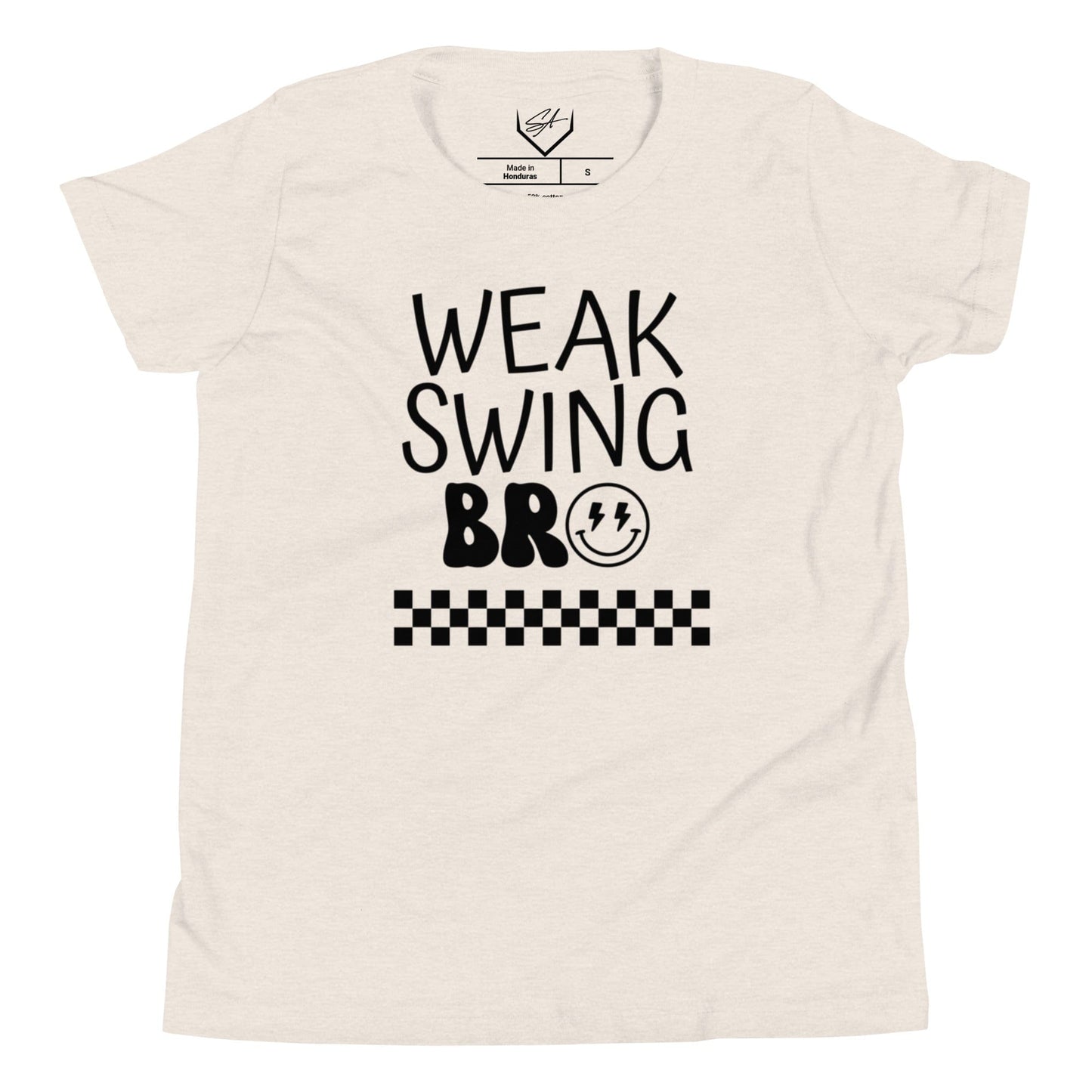 SA Apparel Youth Tee Natural / S Weak Swing Bro - Youth Tee