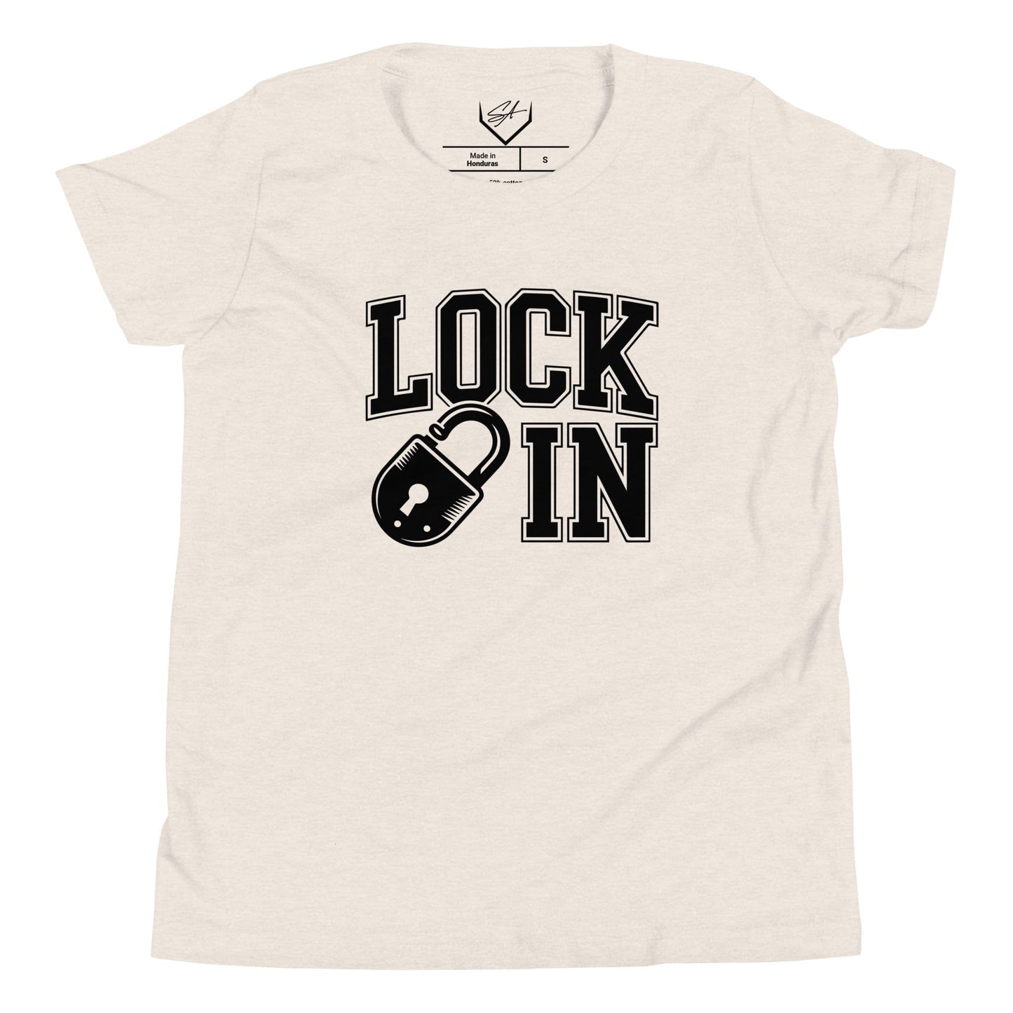 SA Apparel Youth Tee Natural / S Lock In - Youth Tee
