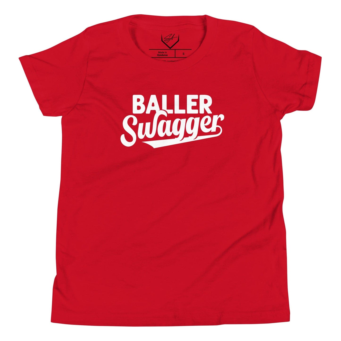 SA Apparel Red / S Baller Swagger - Youth Tee