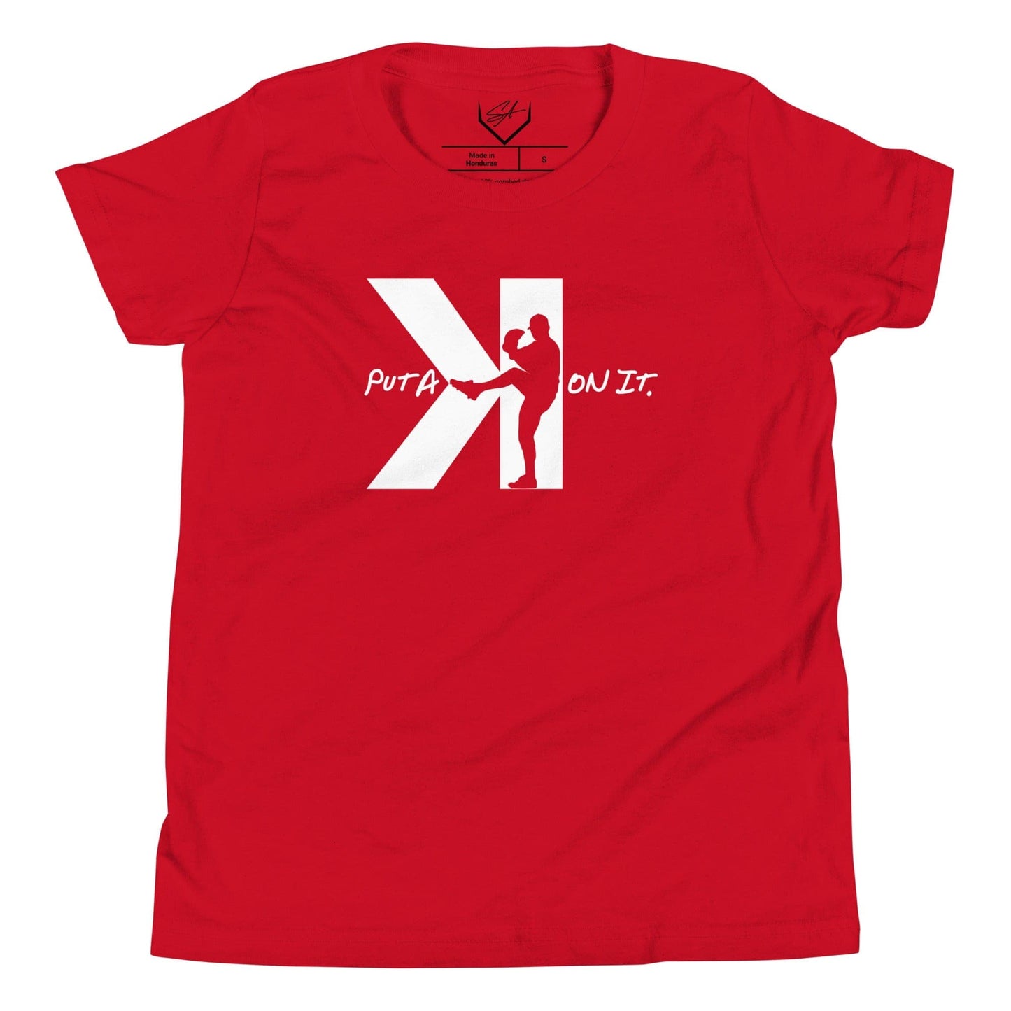 SA Apparel Red / S Put A K On It - Youth Tee