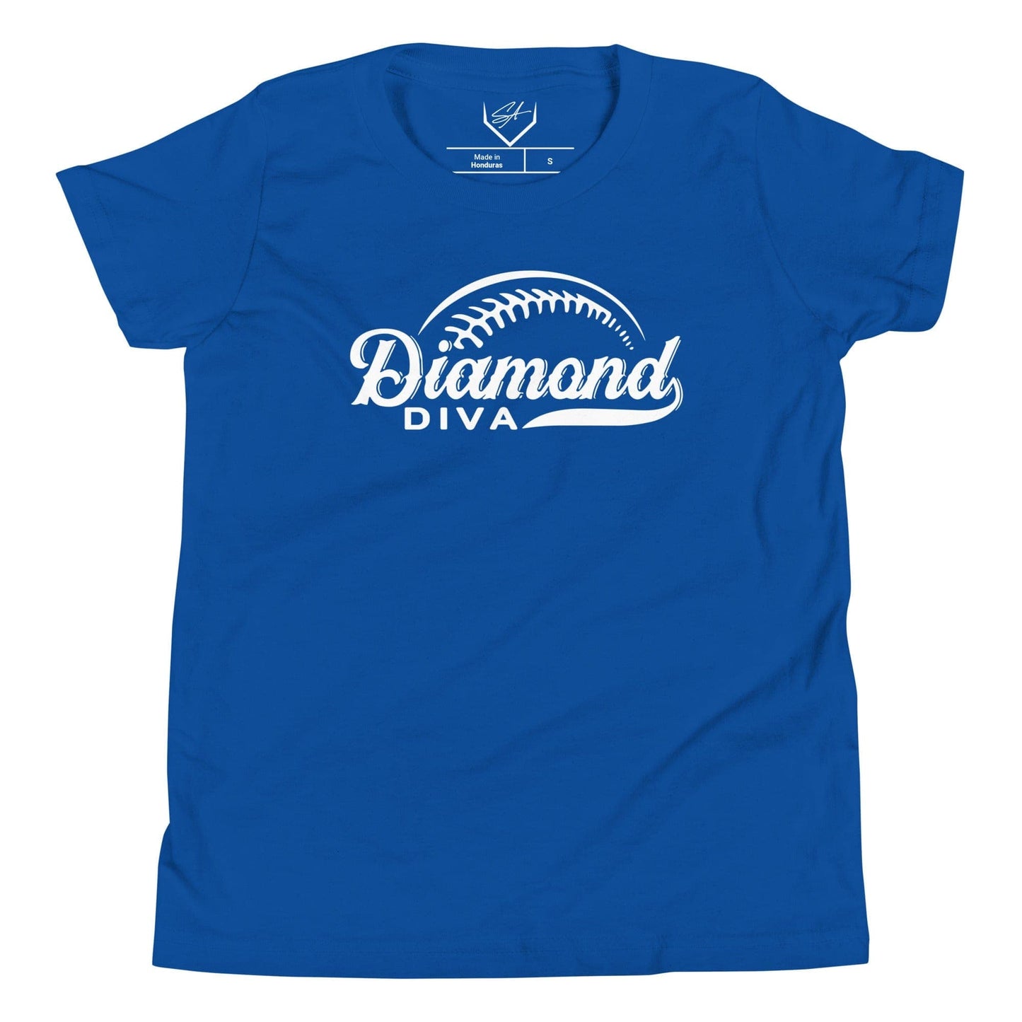 SA Apparel True Royal / S Diamond Diva - Youth Tee