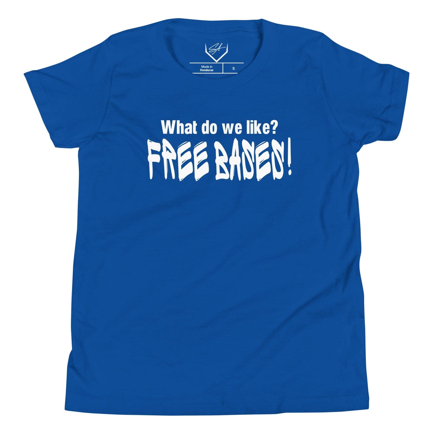 SA Apparel True Royal / S What Do We Like, Free Bases - Youth Tee