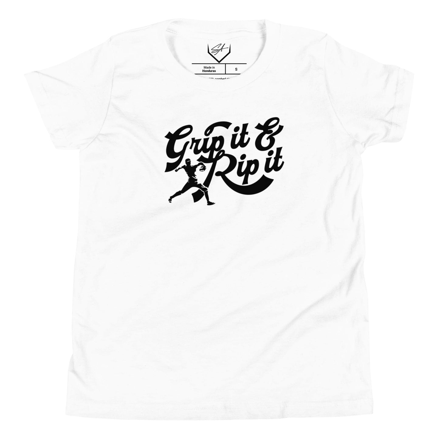 SA Apparel Youth Tee White / S Grip It And Rip It - Youth Tee