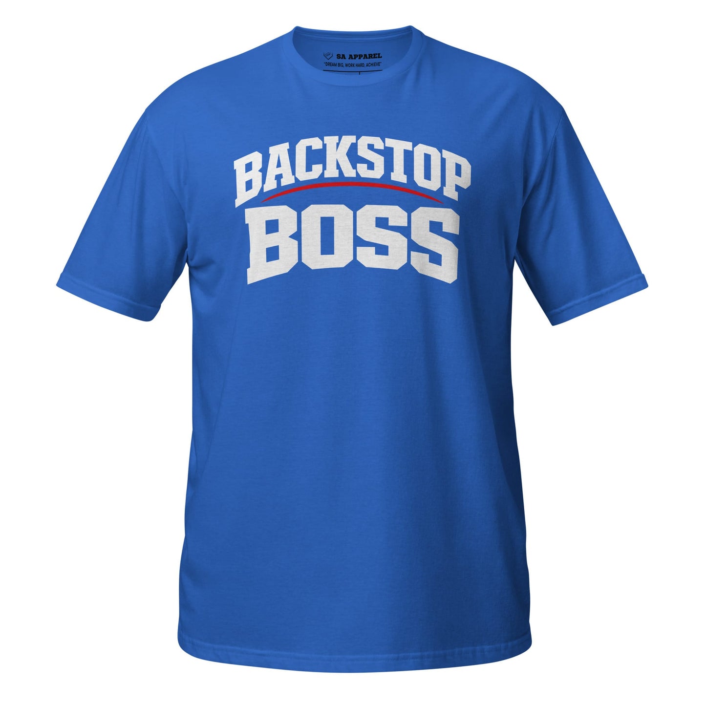 Backstop Boss - Adult Tee - SA Apparel