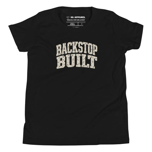 Backstop Built Camo - Youth Tee - SA Apparel