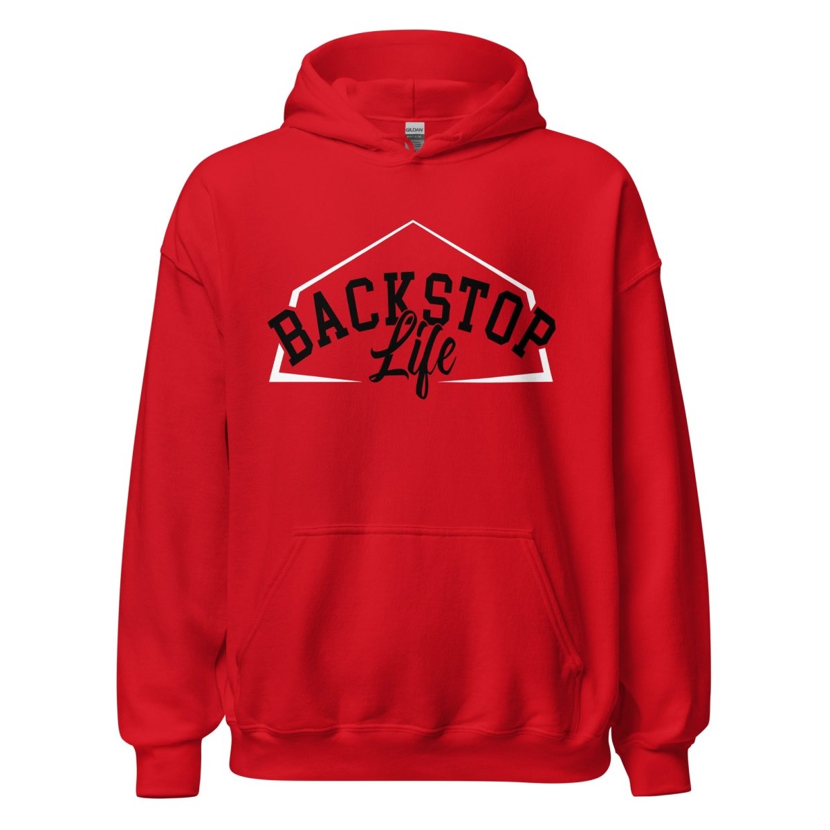 Backstop Life - Adult Hoodie - SA Apparel