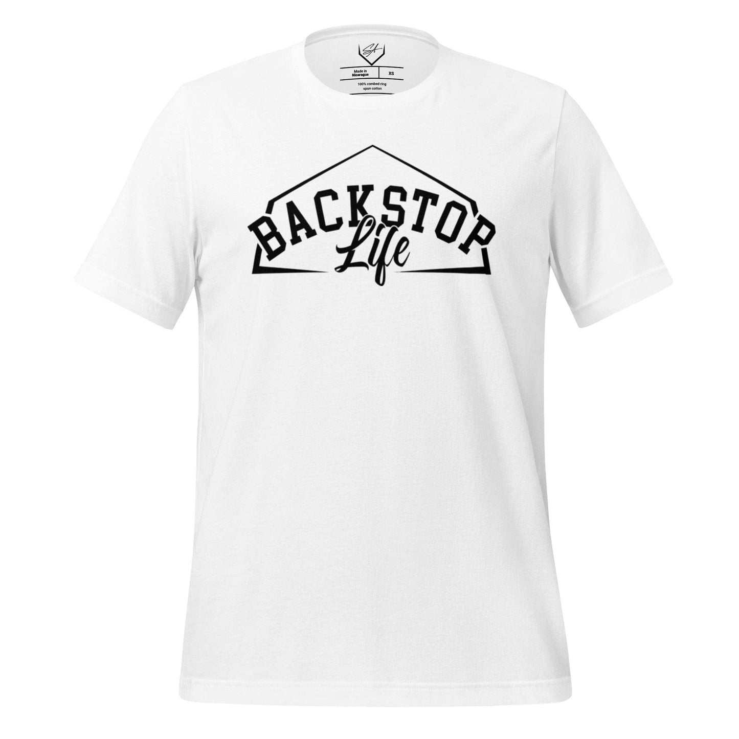 Backstop Life - Adult Tee - SA Apparel