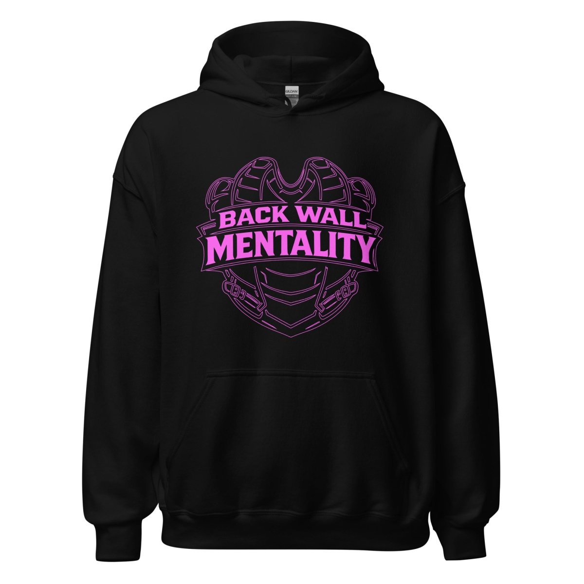 Backwall Mentality Pink - Adult Hoodie - SA Apparel