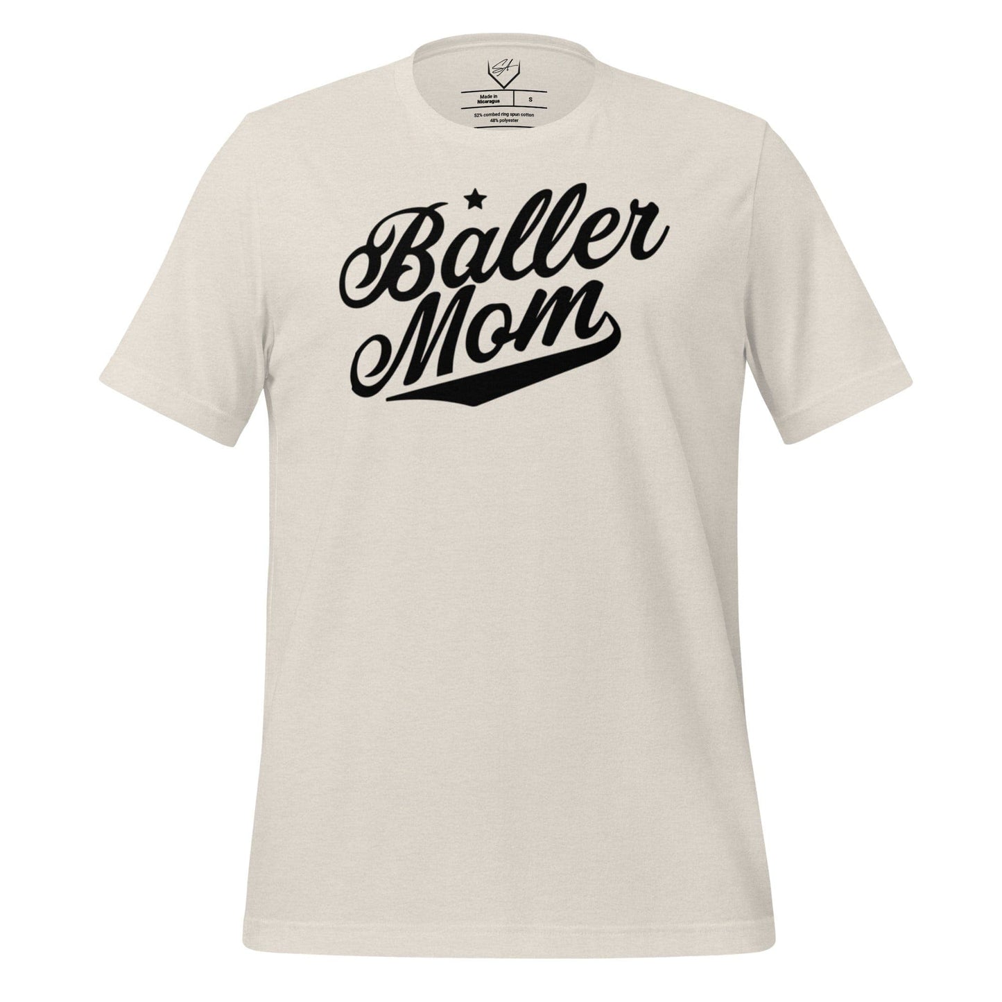 Baller Mom - Adult Tee - SA Apparel
