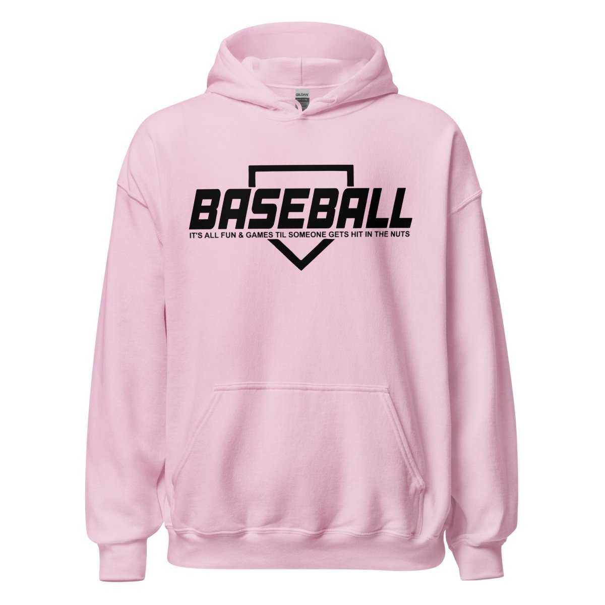 Baseball Its All Fun and Games - Adult Hoodie - SA Apparel