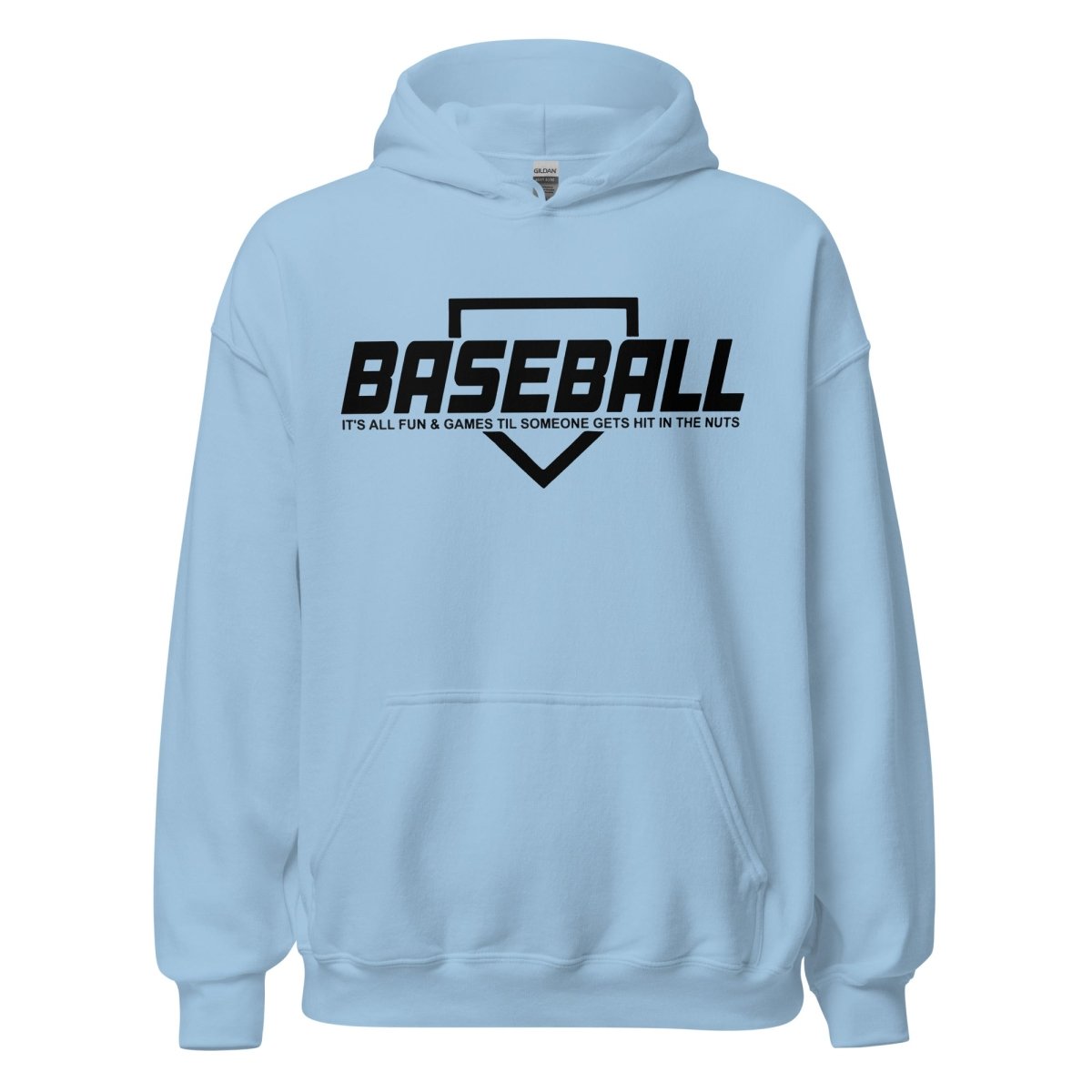 Baseball Its All Fun and Games - Adult Hoodie - SA Apparel