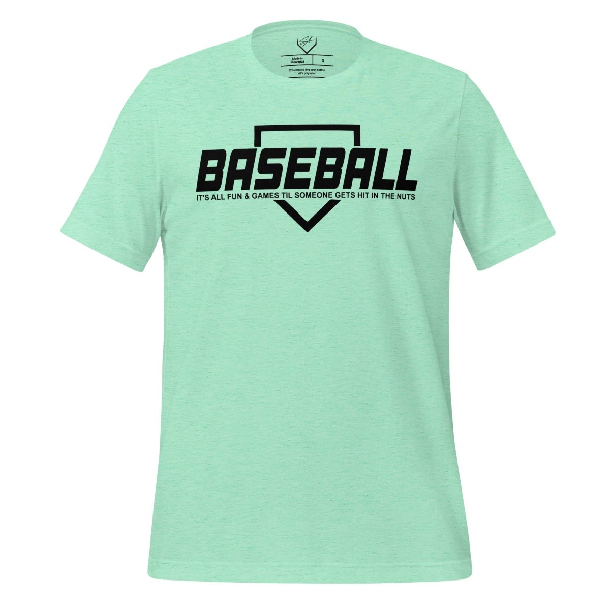 Baseball Its All Fun and Games - Adult Tee - SA Apparel