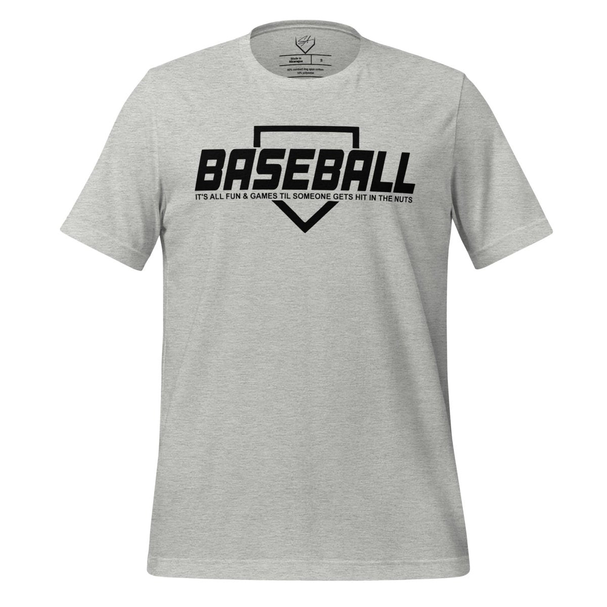 Baseball Its All Fun and Games - Adult Tee - SA Apparel
