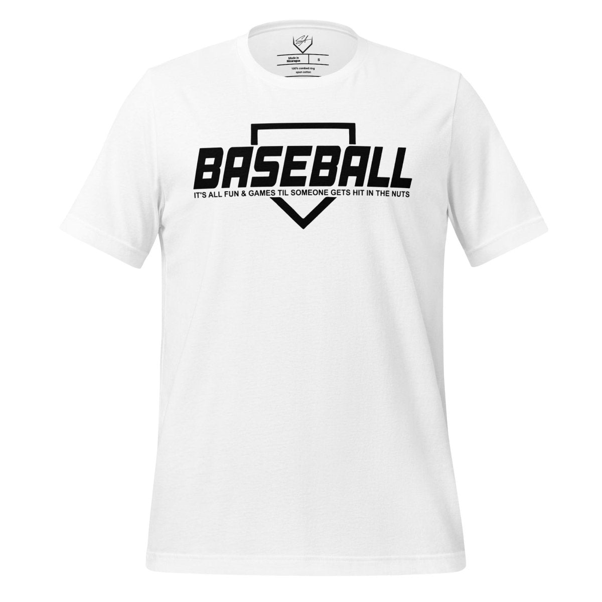 Baseball Its All Fun and Games - Adult Tee - SA Apparel