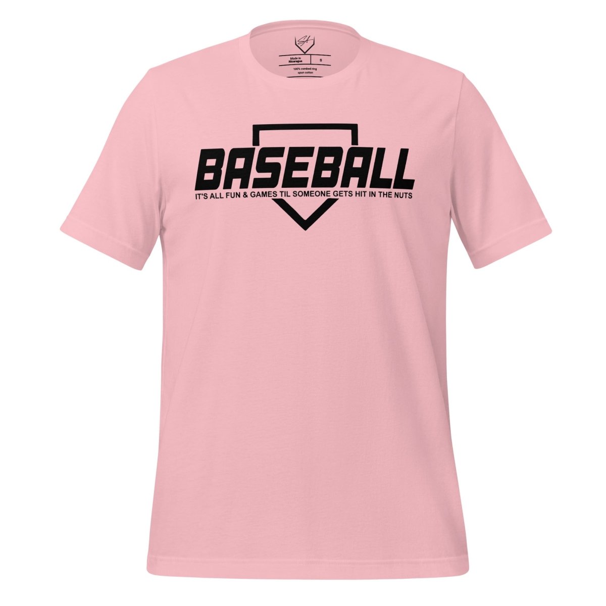 Baseball Its All Fun and Games - Adult Tee - SA Apparel