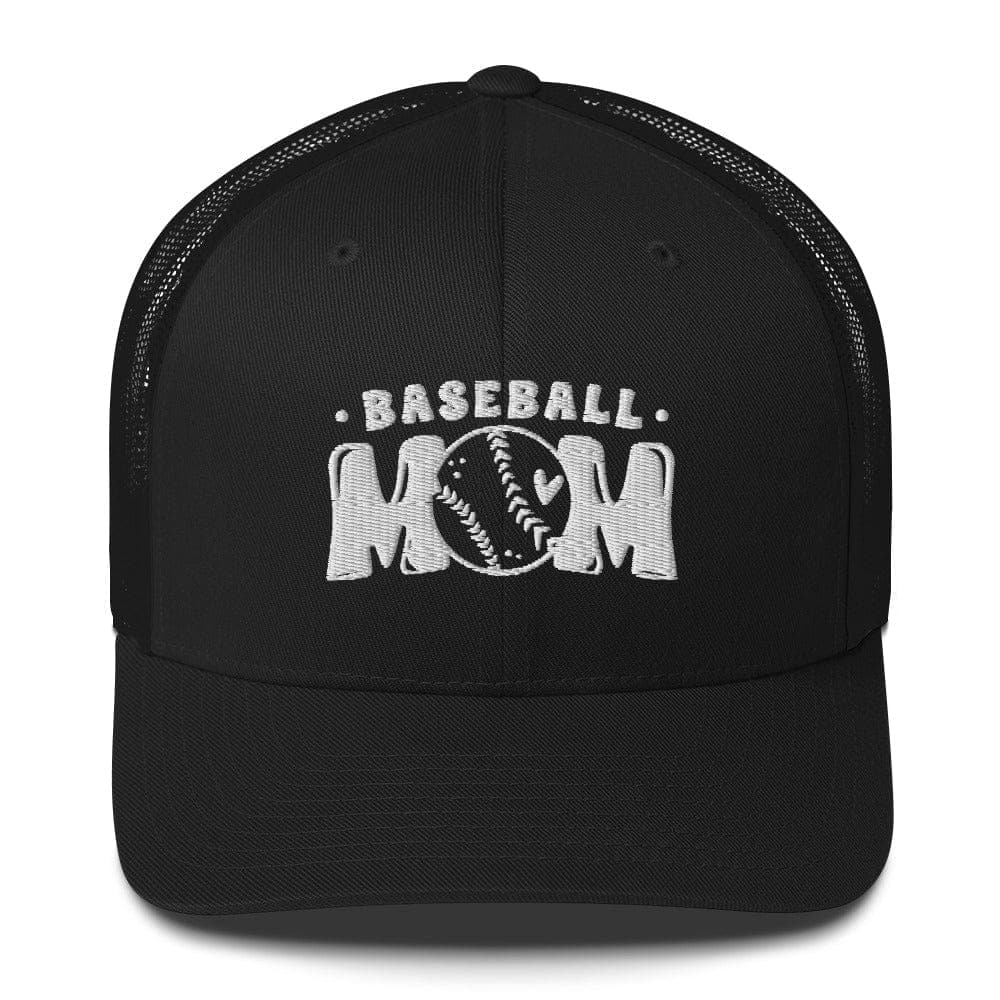 Baseball Mom - Trucker Hat - SA Apparel