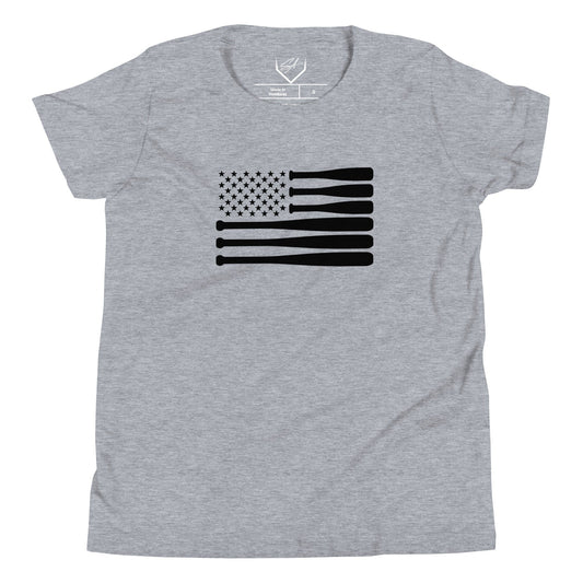 Bat Flag - Youth Tee - SA Apparel