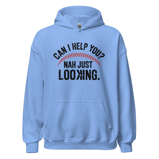 Can I Help You? Nah Just Looking - Adult Hoodie - SA Apparel