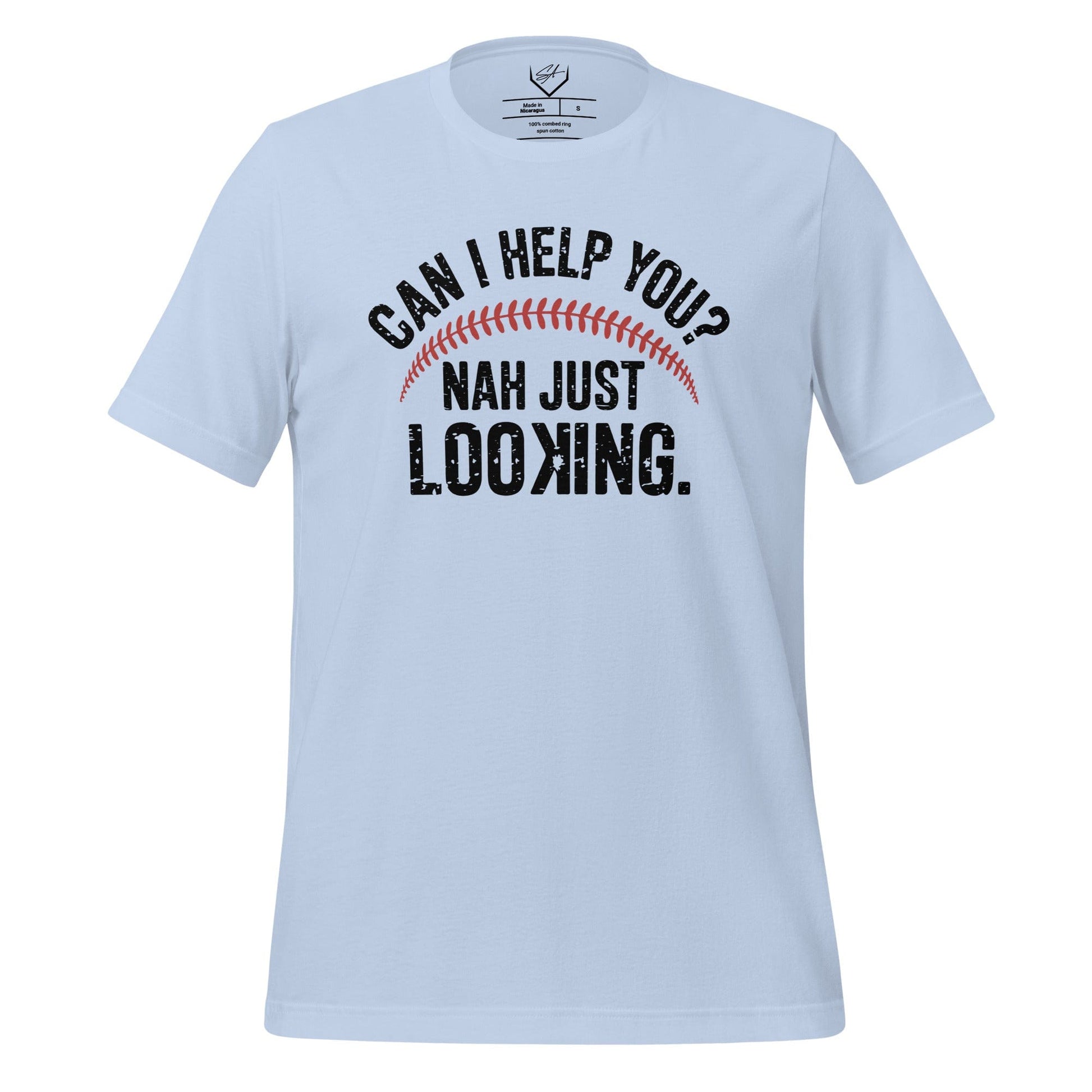Can I Help You? Nah Just Looking - Adult Tee - SA Apparel