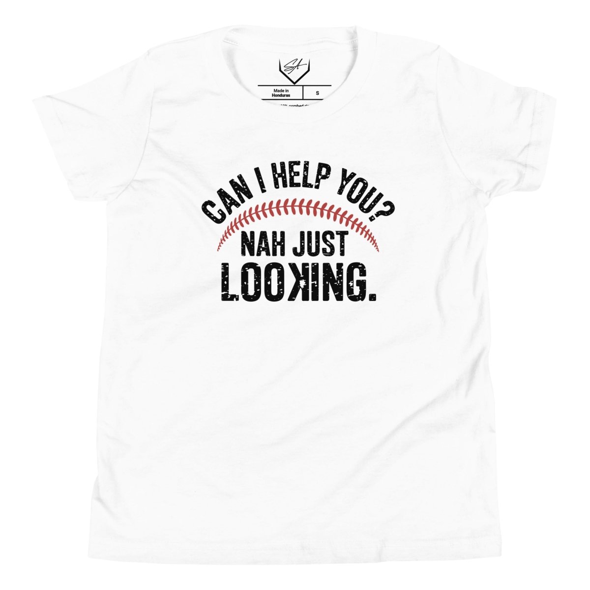 Can I Help You? Nah Just Looking - Youth Tee - SA Apparel