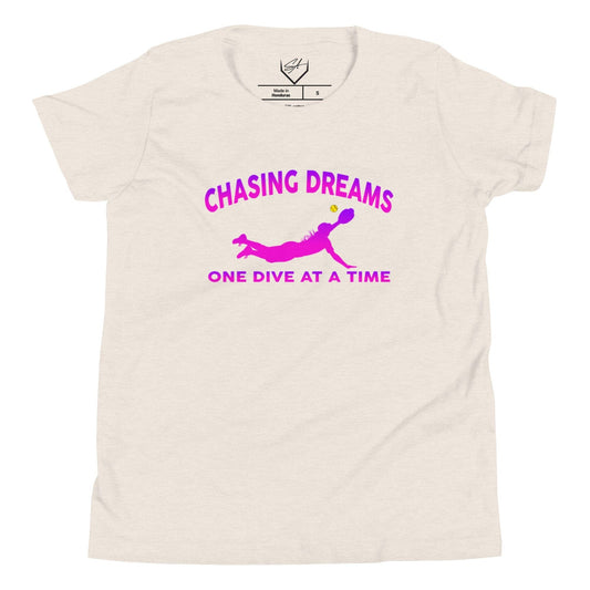 Chasing Dreams One Dive At A Time - Youth Tee - SA Apparel