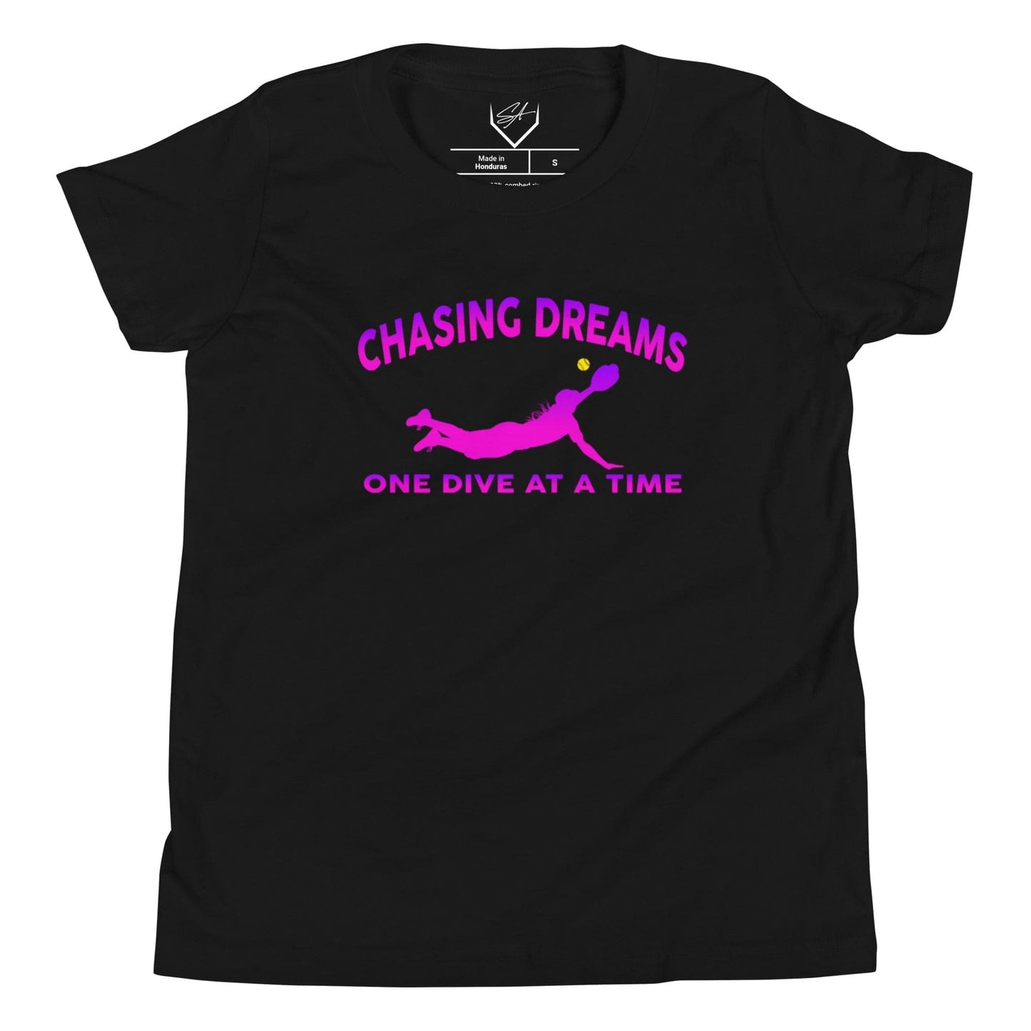 Chasing Dreams One Dive At A Time - Youth Tee - SA Apparel