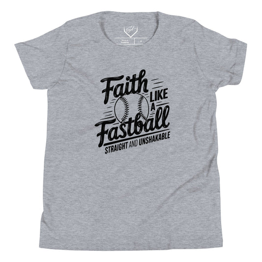 Faith Like A Fastball - Youth Tee - SA Apparel