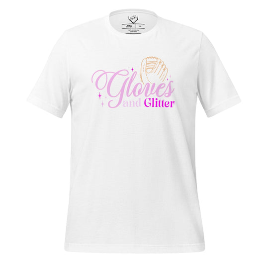 Gloves And Glitter Pink - Adult Tee - SA Apparel