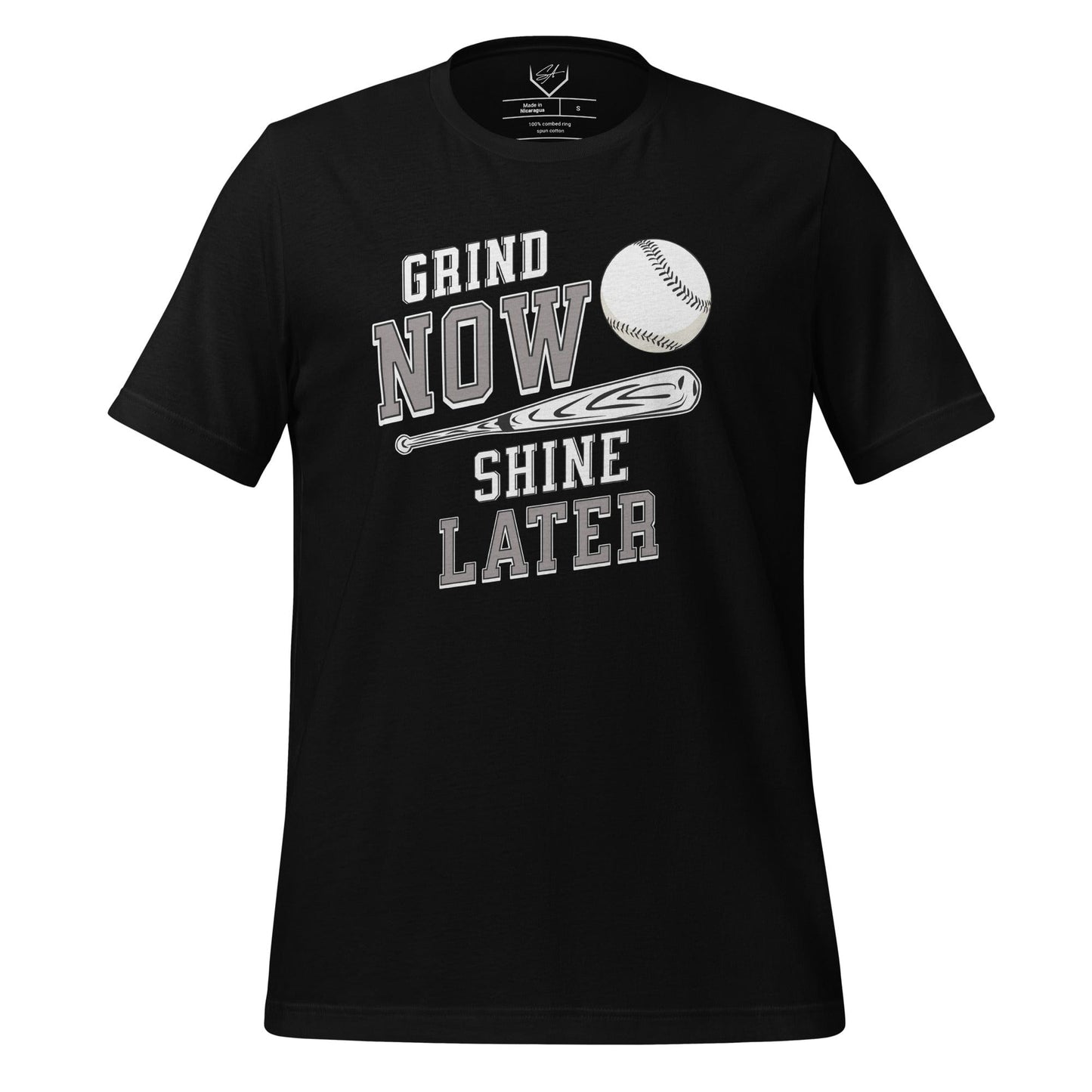 Grind Now Shine Later - Adult Tee - SA Apparel