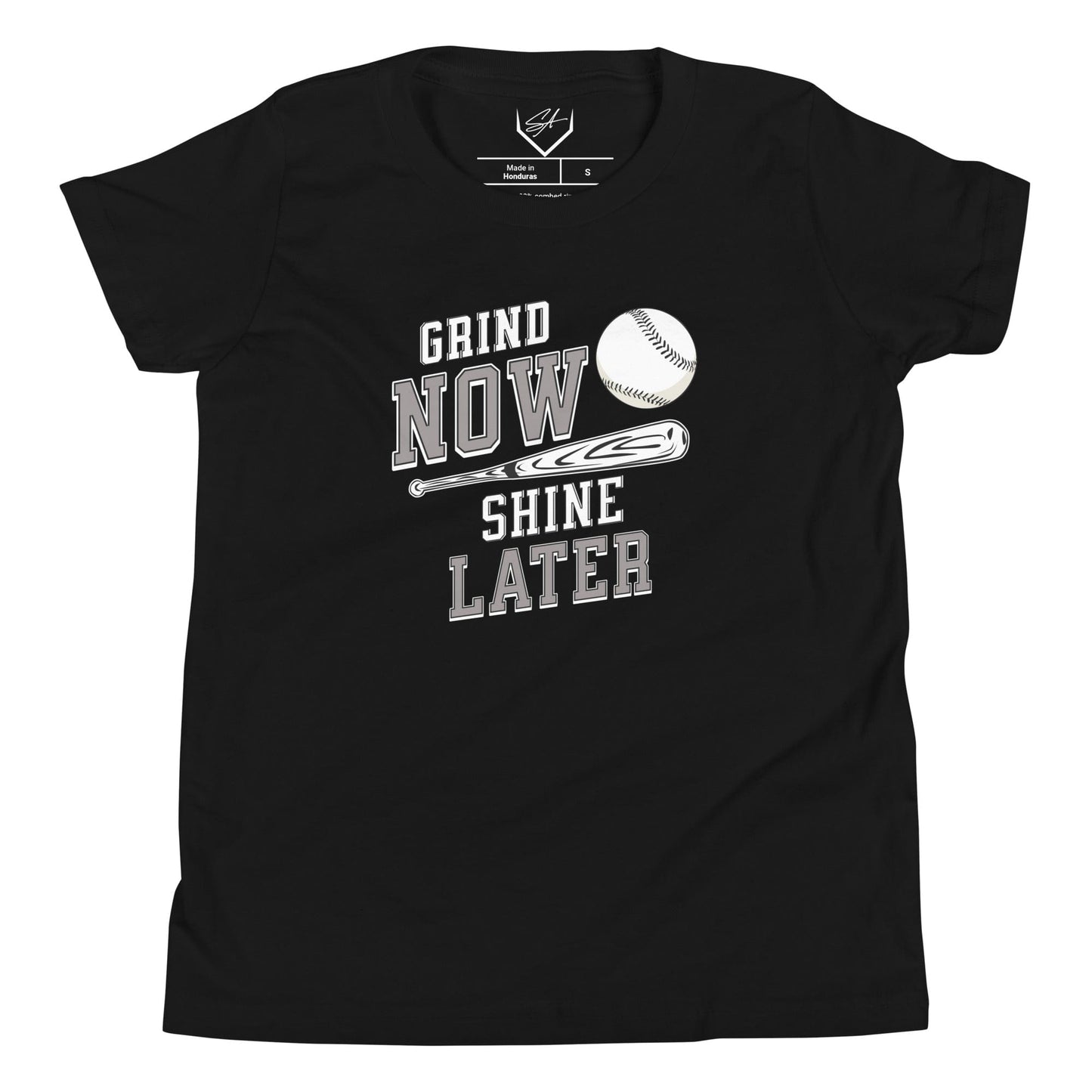 Grind Now Shine Later - Youth Tee - SA Apparel