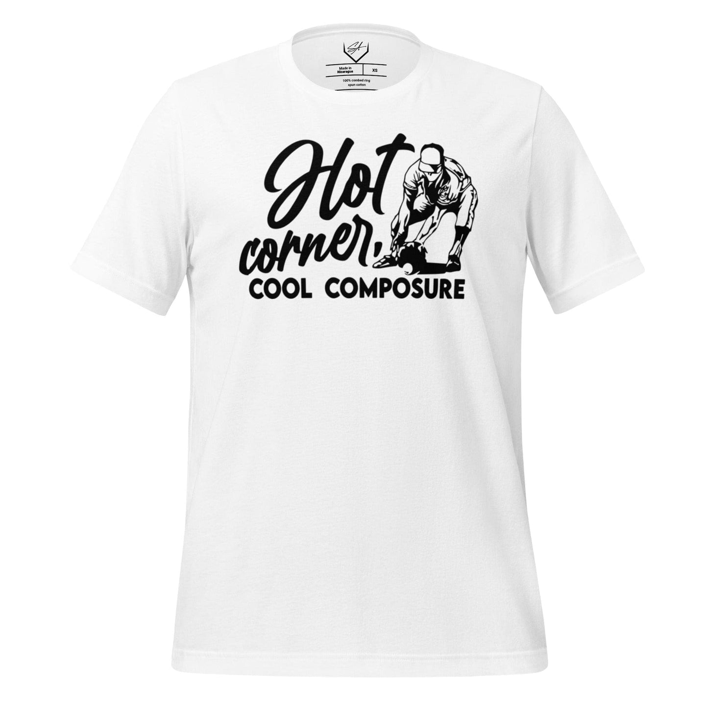 Hot Corner Cool Composure - Adult Tee - SA Apparel