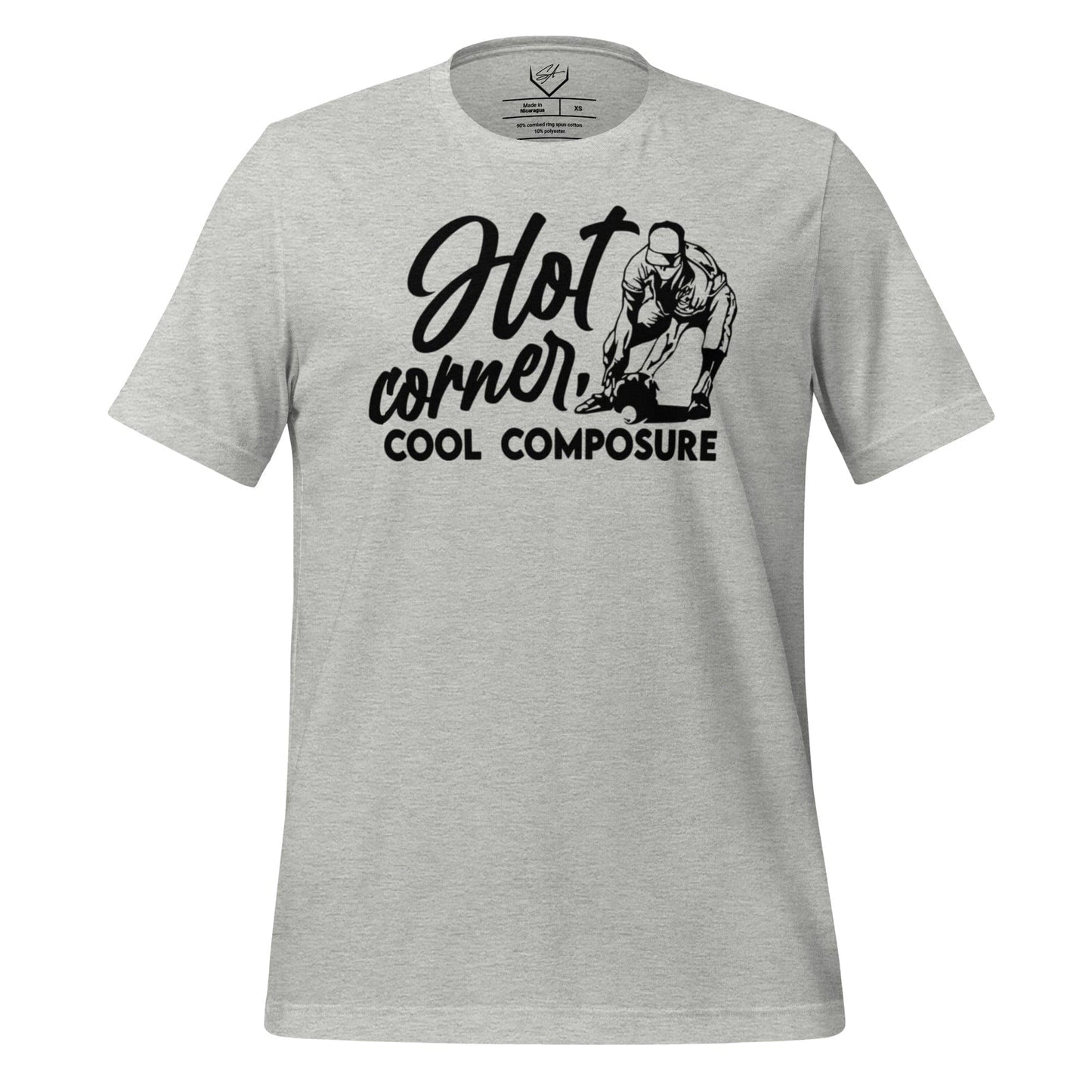 Hot Corner Cool Composure - Adult Tee - SA Apparel