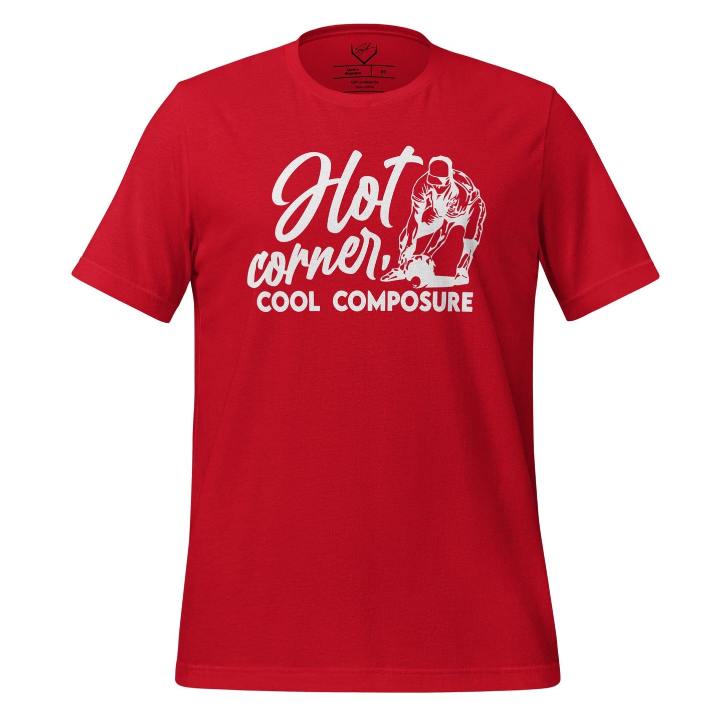 Hot Corner Cool Composure - Adult Tee - SA Apparel