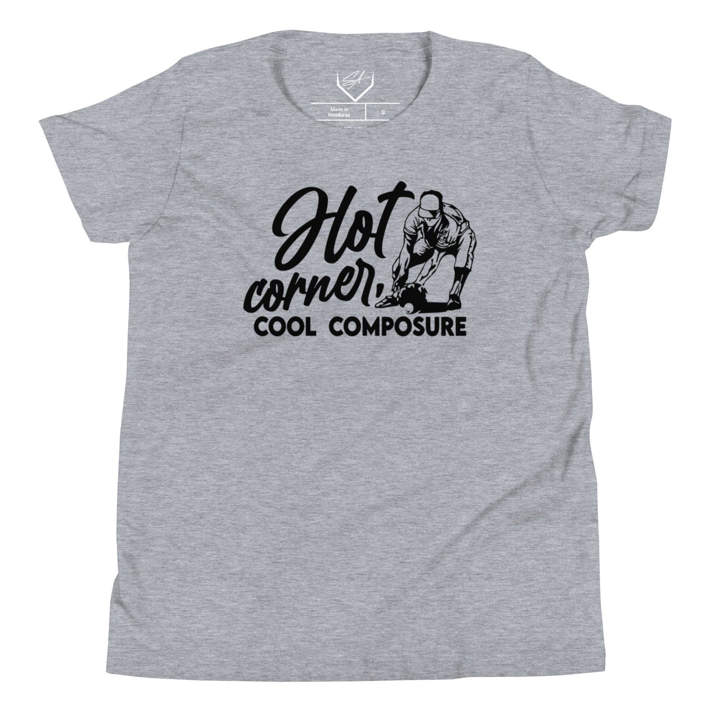 Hot Corner Cool Composure - Youth Tee - SA Apparel