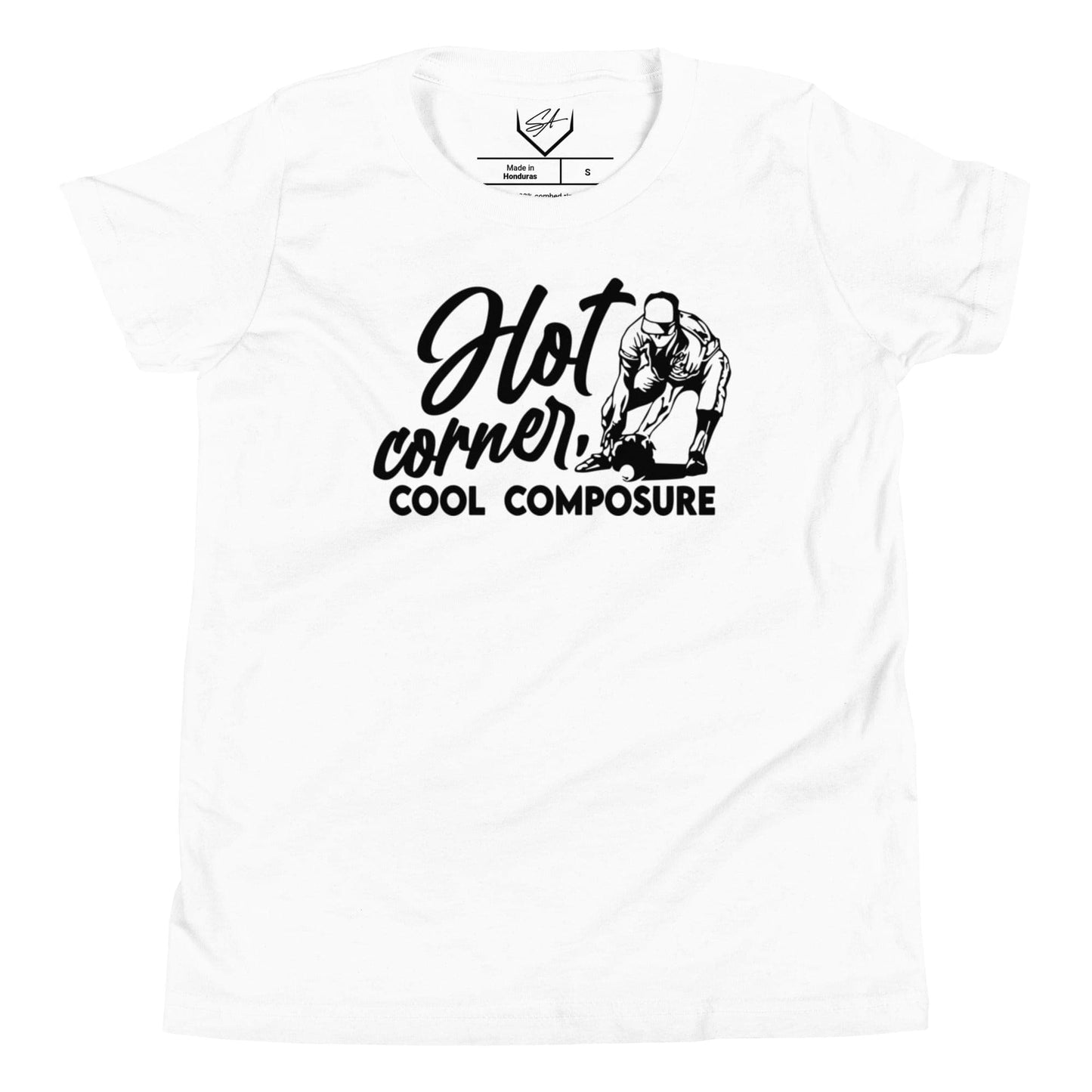 Hot Corner Cool Composure - Youth Tee - SA Apparel
