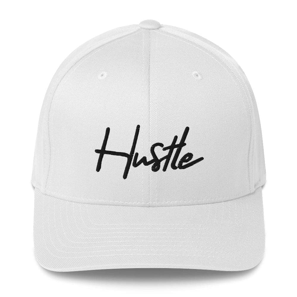 Hustle Cursive - Flexfit Hat - SA Apparel