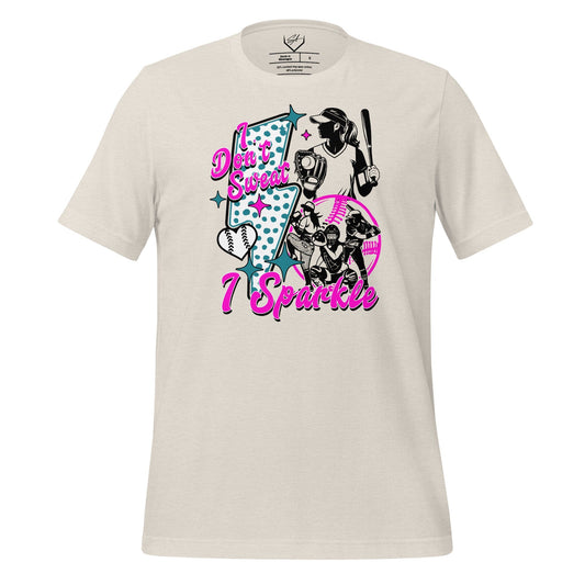 I Don't Sweat I Sparkle - Adult Tee - SA Apparel