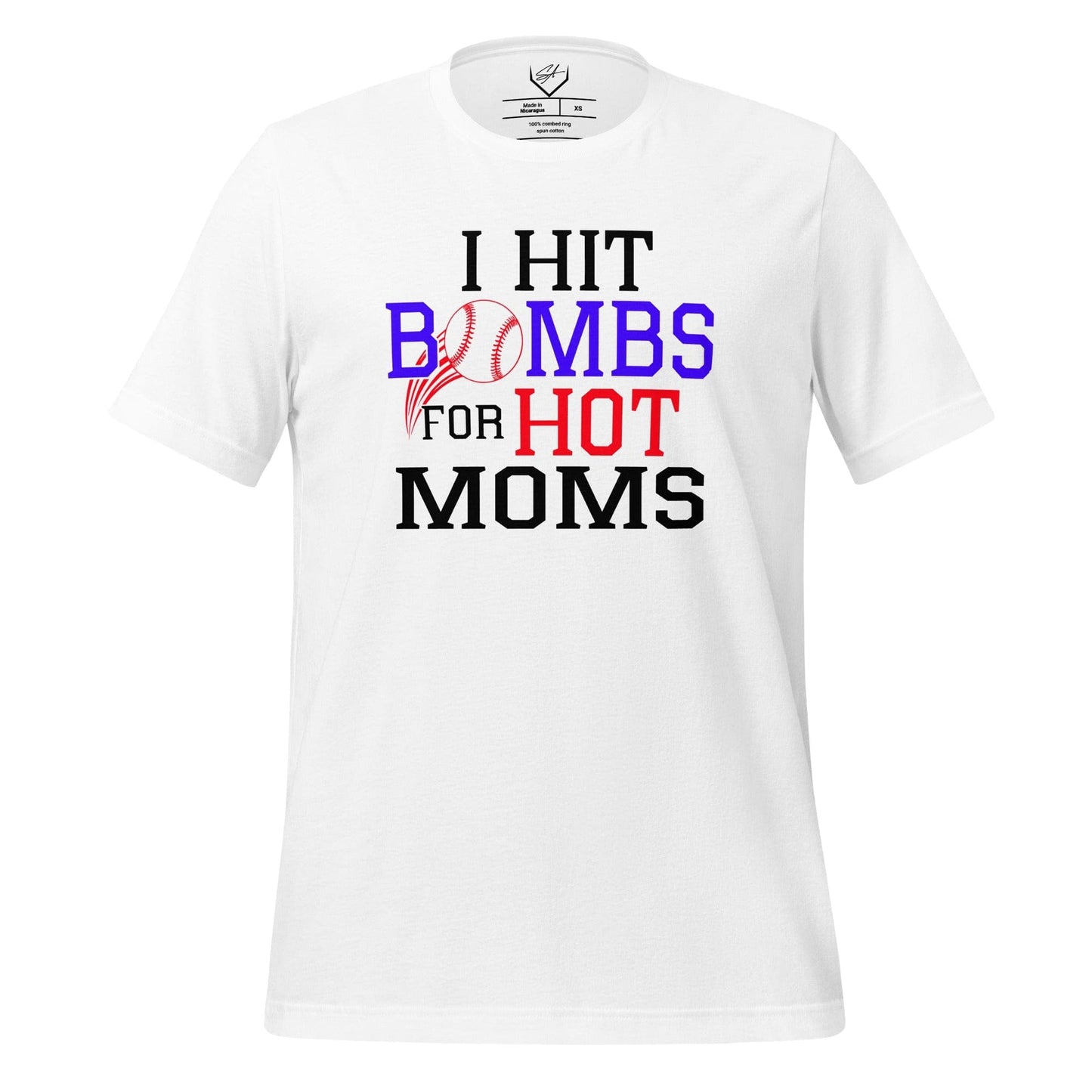 I Hit Bombs For Hot Moms - Adult Tee - SA Apparel