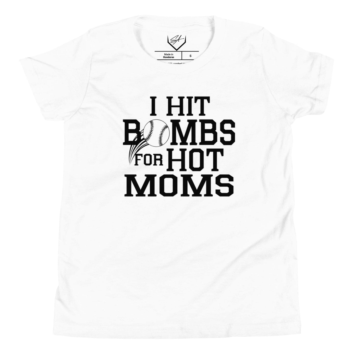 I Hit Bombs For Hot Moms - Youth Tee - SA Apparel