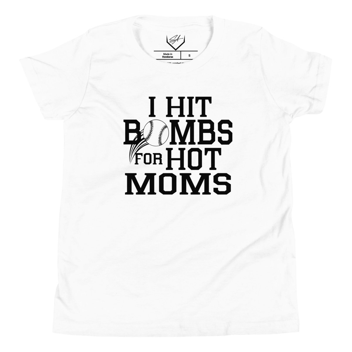 I Hit Bombs For Hot Moms - Youth Tee - SA Apparel